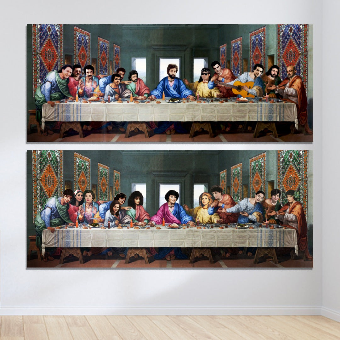 The Last Supper (Shame Akhar) 003 - Acrylic Printing